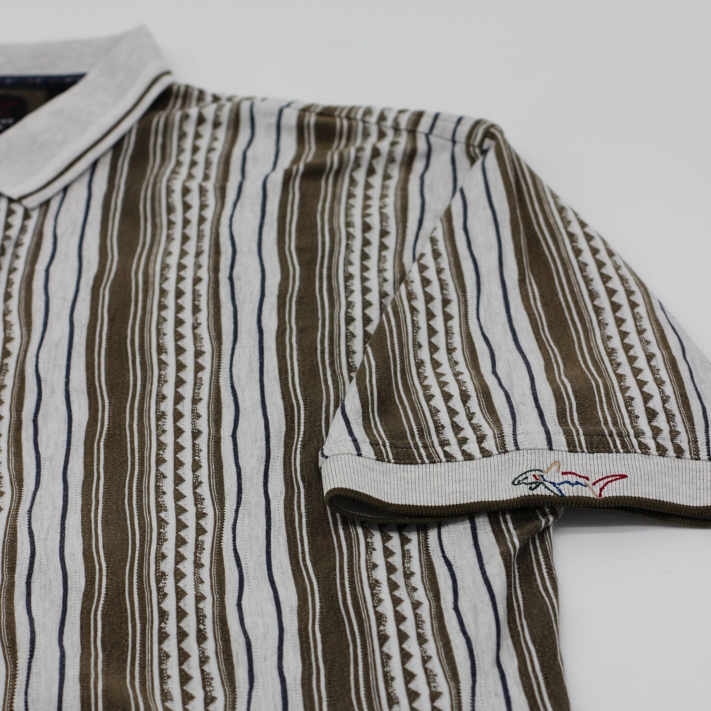 Greg Norman Abstract Polo-Shirt (XL)