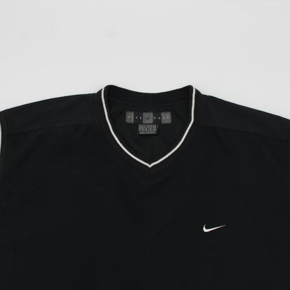 Nike Black/White Golf Vest (XL)