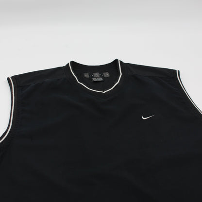 Nike Black/White Golf Vest (XL)
