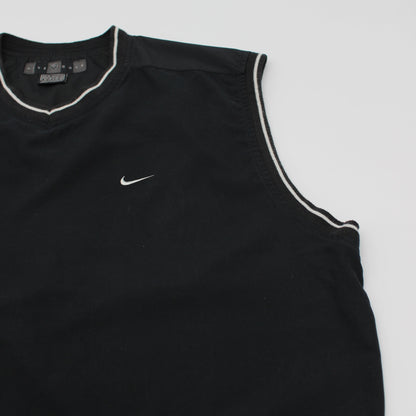 Nike Black/White Golf Vest (XL)