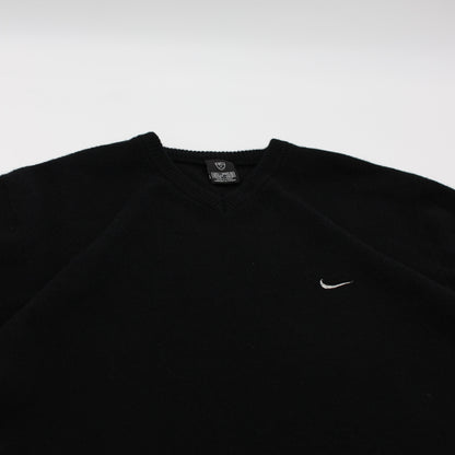 Nike Black Lambswool Jumper (L)