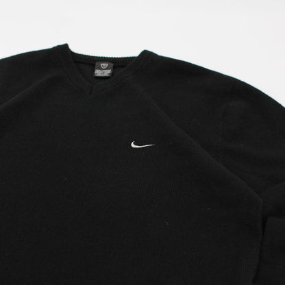 Nike Black Lambswool Jumper (L)