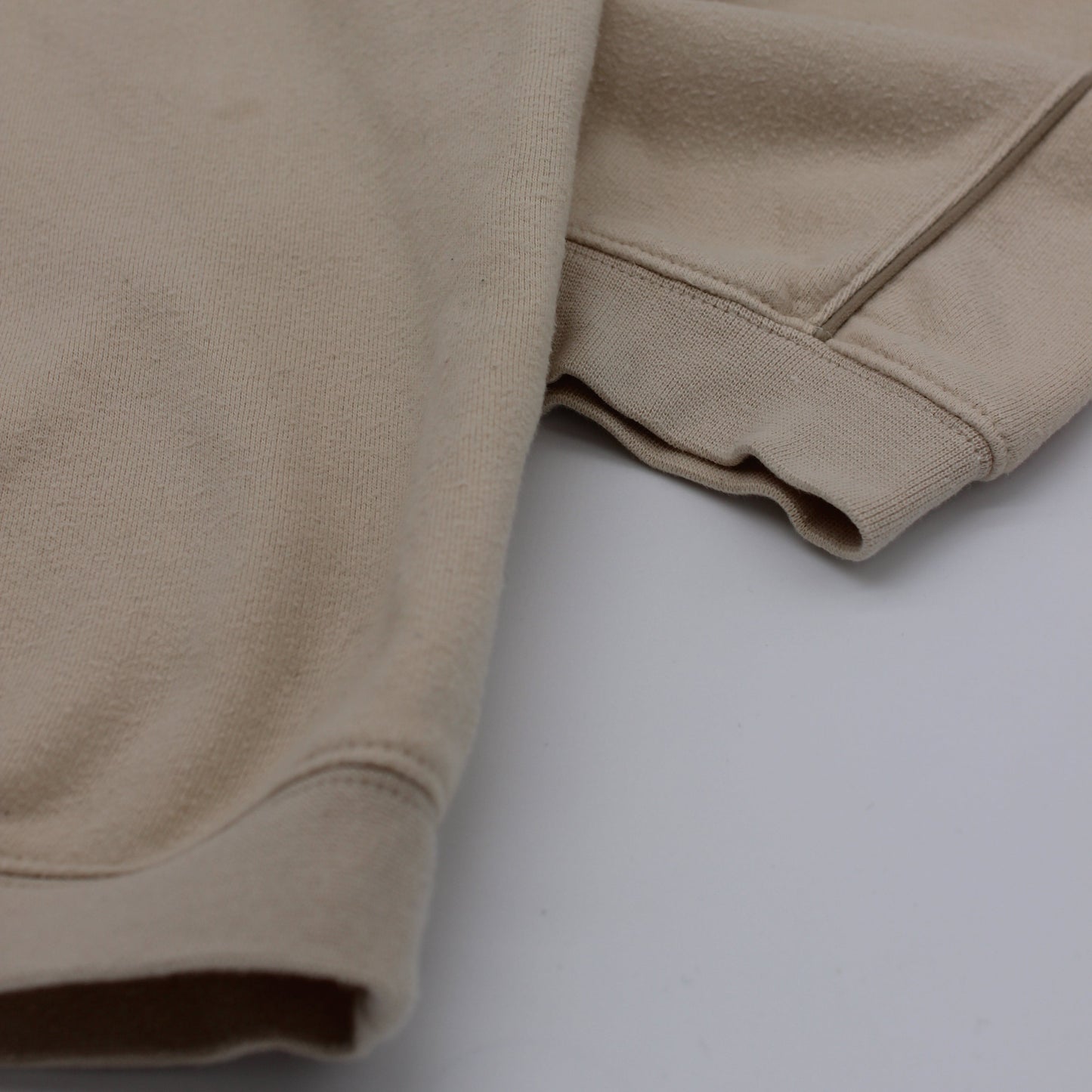Nike Beige Quarter Zip Jumper (L)