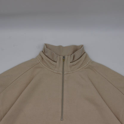 Nike Beige Quarter Zip Jumper (L)