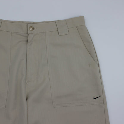 Nike Beige Golf Shorts (M, 34W)