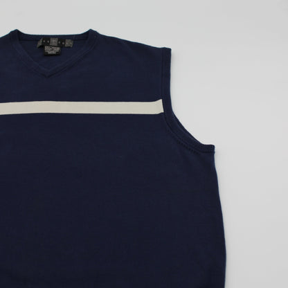 Nike Navy/White Golf Vest (L)