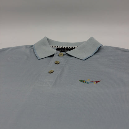 Greg Norman Light Blue Polo-Shirt (M)