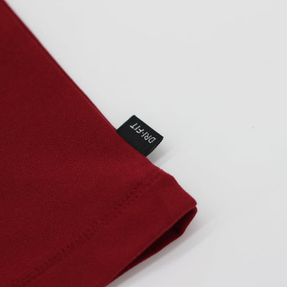 Nike Dark Red Mock Neck Golf Shirt (XL)