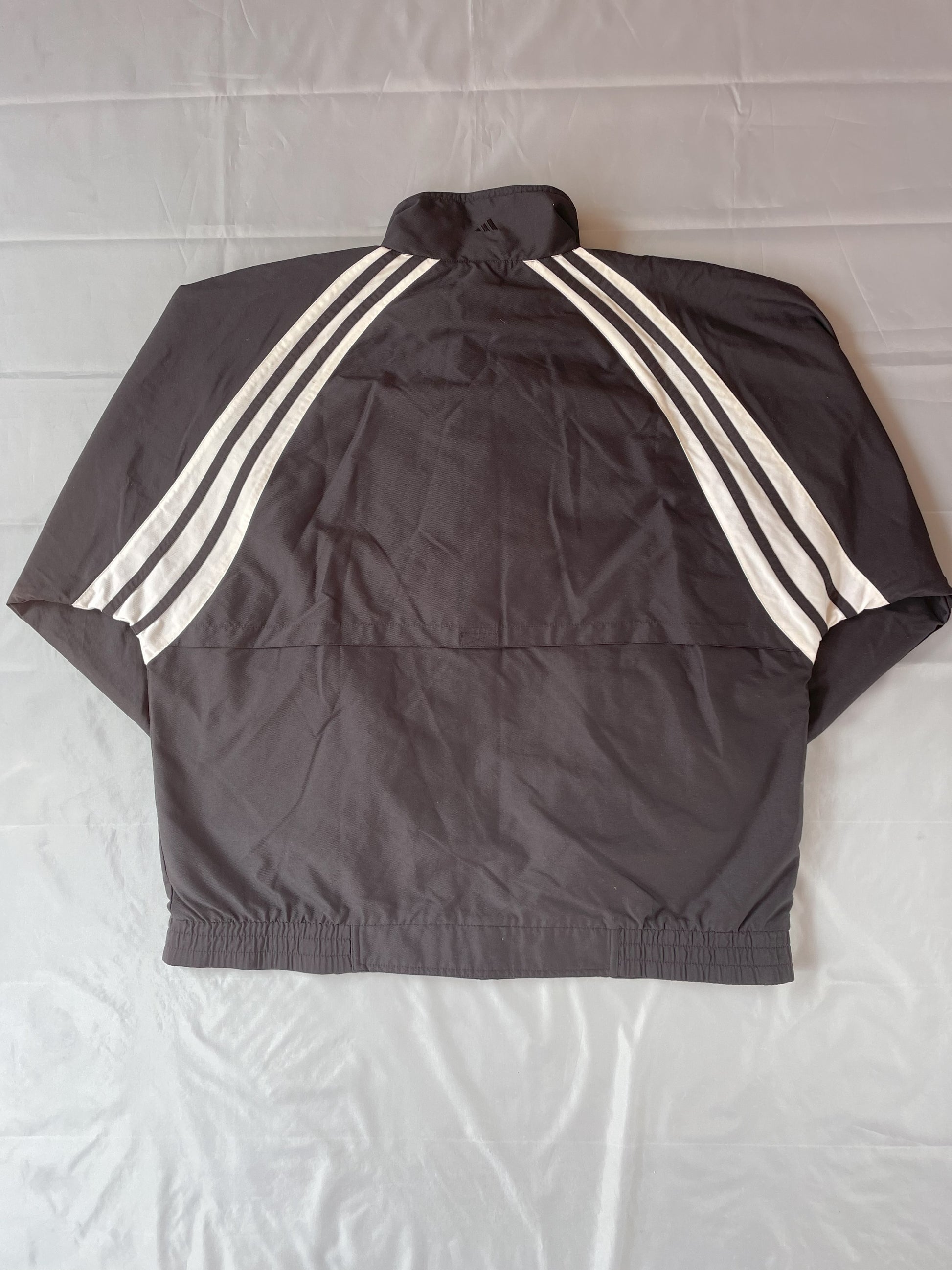 Adidas Black/White Jacket (L) - Generation Mulligan