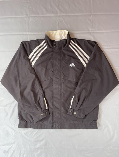 Adidas Black/White Jacket (L) - Generation Mulligan