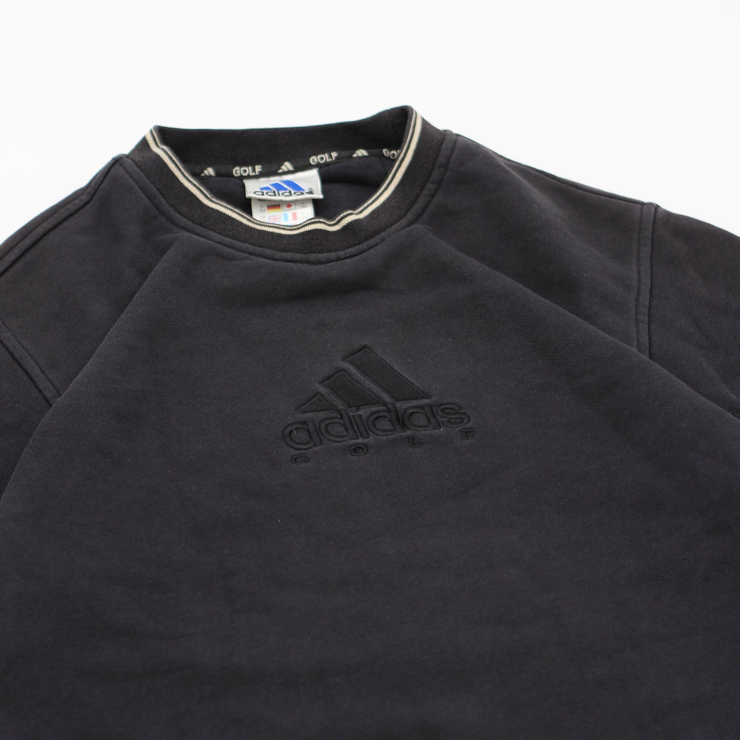 Adidas Golf Black Crewneck Jumper (XS)