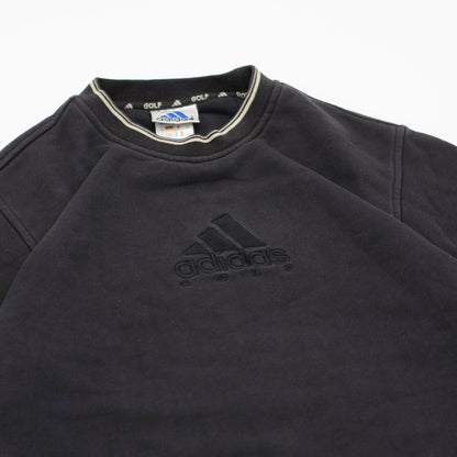 Adidas Golf Black Crewneck Jumper (XS)