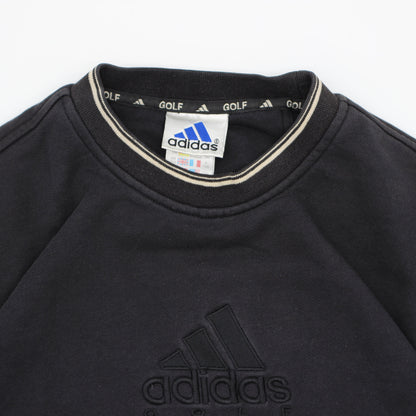 Adidas Golf Black Crewneck Jumper (XS)