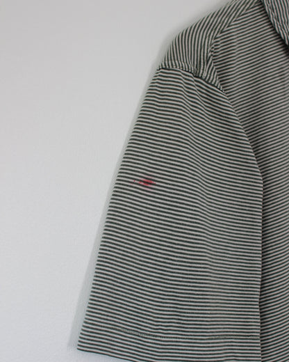 90s Nike Yin Yang Striped Polo-Shirt (XL)