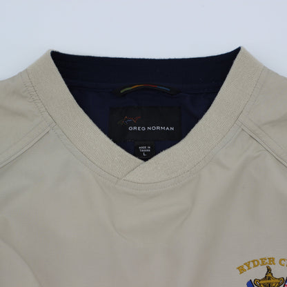 2001 Ryder Cup Greg Norman Beige Windbreaker (L)