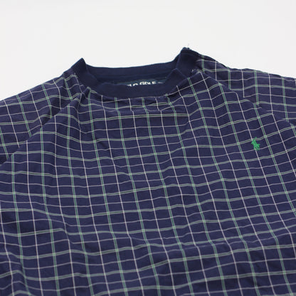 Polo Ralph Lauren Navy/White Chequered Windbreaker (XL)
