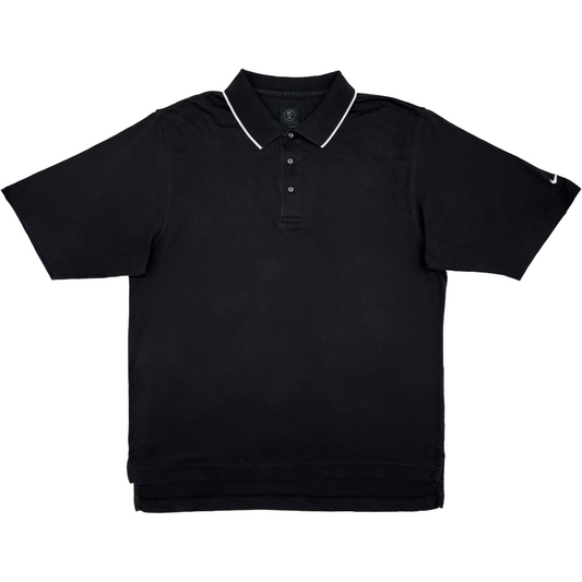 Nike Black/White Polo-Shirt (M)