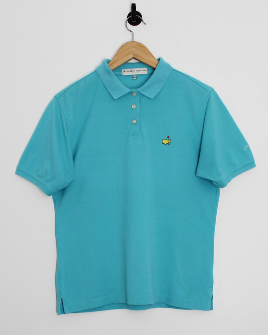00s Masters Collection Blue Polo-Shirt (Ladies M)