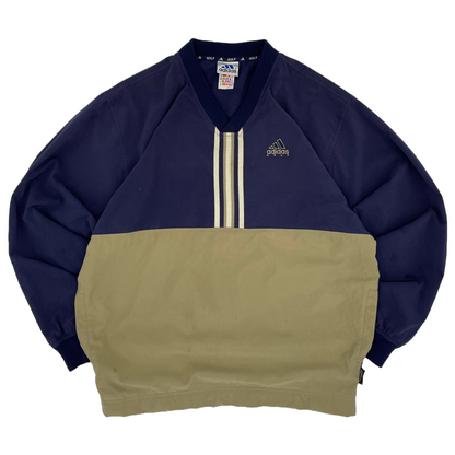 Adidas Gold/Navy Windbreaker (M)