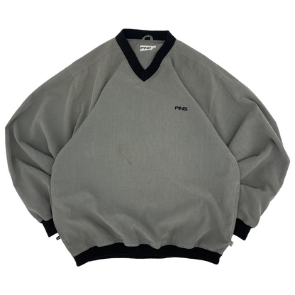 Ping Grey/Black Windbreaker (M)