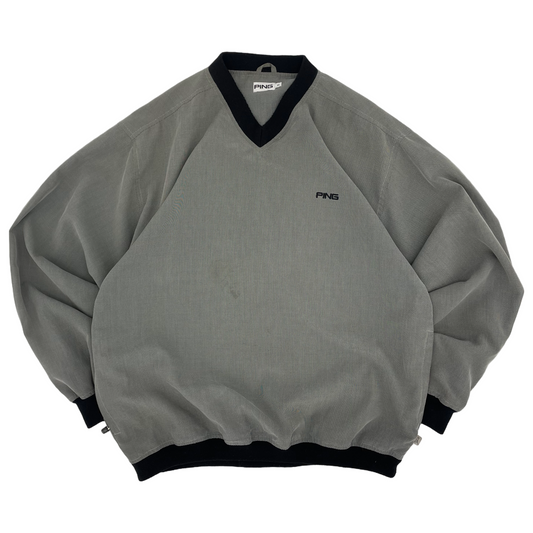 Ping Grey/Black Windbreaker (M)