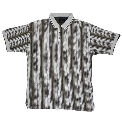 Greg Norman Abstract Polo-Shirt (XL)