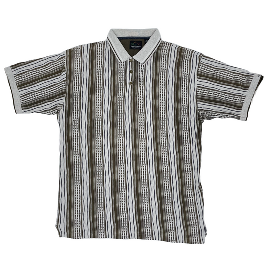 Greg Norman Abstract Polo-Shirt (XL)