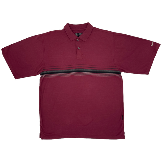 Nike Golf Maroon Polo-Shirt (L)