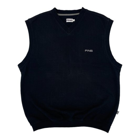 Ping Black Golf Vest (XL)
