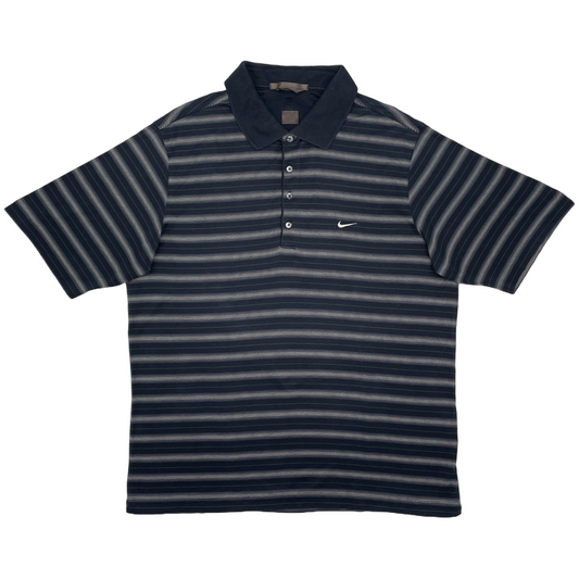 Nike Tiger Woods Black/Blue/White Polo-Shirt (L)