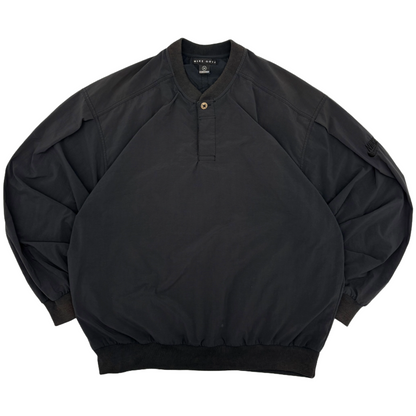 Nike Black Buttoned Windbreaker (M)