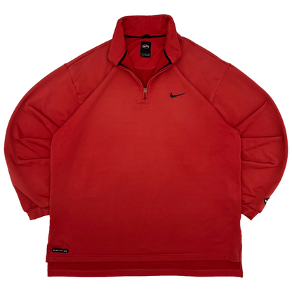 Nike Tiger Woods Yin Yang Red Quarter Zip (L)