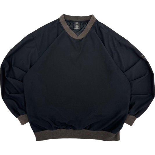 Nike Golf Black/Grey Crewneck Windbreaker (L)