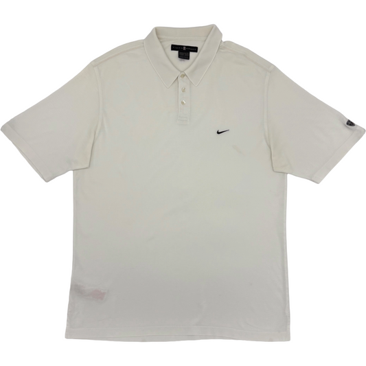 Nike Tiger Woods White Polo-Shirt (XL)