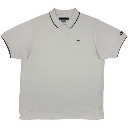 Nike Tiger Woods Yin Yang White Polo-Shirt (XL)