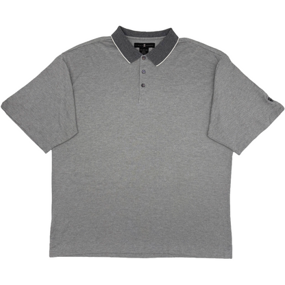 Nike Tiger Woods Grey Patterned Polo-Shirt (XXL)