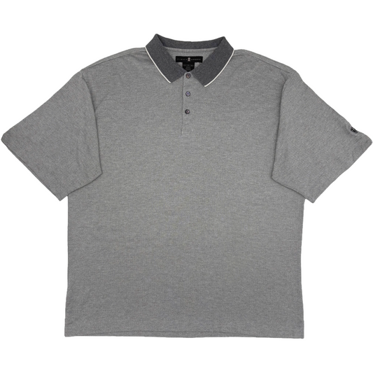 Nike Tiger Woods Grey Patterned Polo-Shirt (XXL)