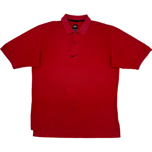 Nike Tiger Woods Yin Yang Red Polo-Shirt (L)