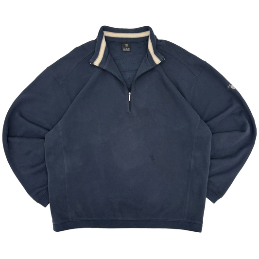 Nike Navy Quarter Zip Jumper (XL)