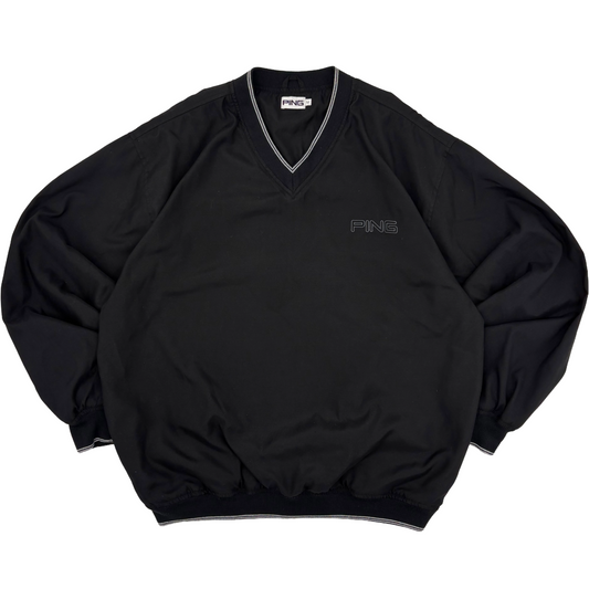 Ping Black Windbreaker (M)