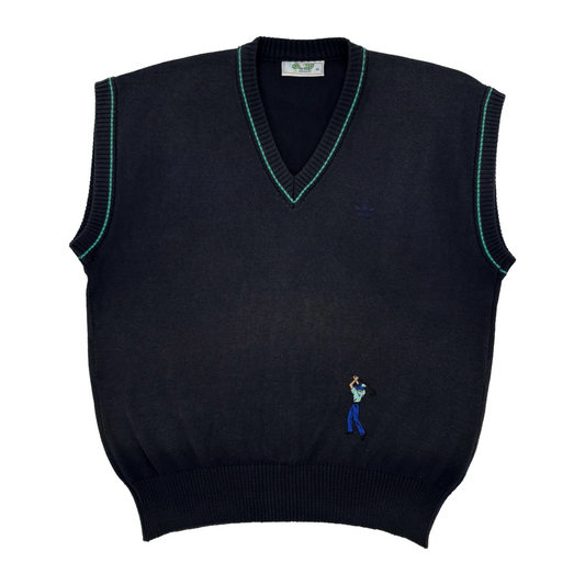 Adidas Golf /Green Wool Vest Knit (M)