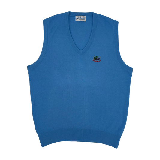 Pickering Pebble Beach Light Blue Golf Vest (L)