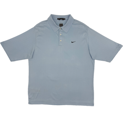 Nike Tiger Woods Light Blue Polo-Shirt (M/L)
