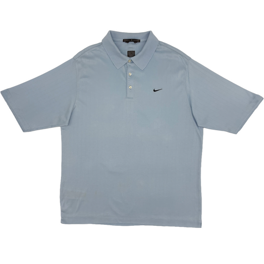 Nike Tiger Woods Light Blue Polo-Shirt (M/L)