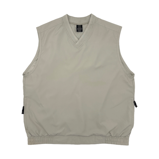 Nike Golf Cream Golf Vest (L)