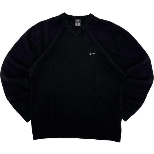 Nike Black Lambswool Jumper (L)