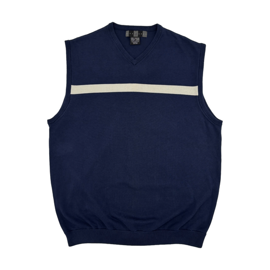 Nike Navy/White Golf Vest (L)