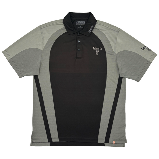 Ashworth Black/Grey Polo-Shirt (XL)
