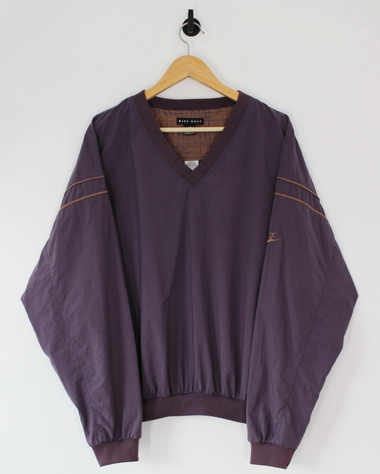 90s Nike Maroon Windbreaker (L)