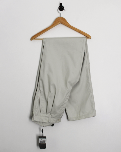 00s Nike Baggy Fit Beige Trousers with Tags (32W 36L)